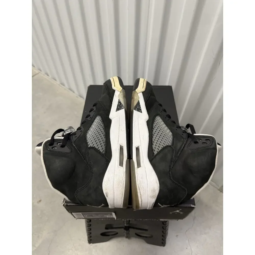 Nike Air Jordan 5 Oreo Black White Size 9 Men's - CT4838-011